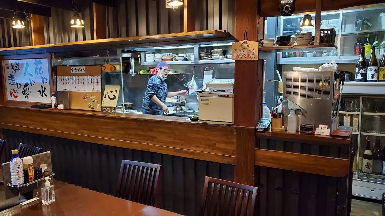 お刺身 炭火焼 つね吉