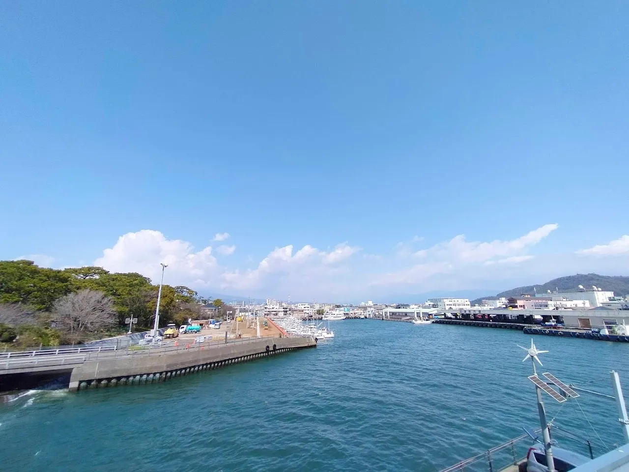 沼津魚市場 展望デッキ